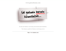 Tablet Screenshot of patronbenim.com